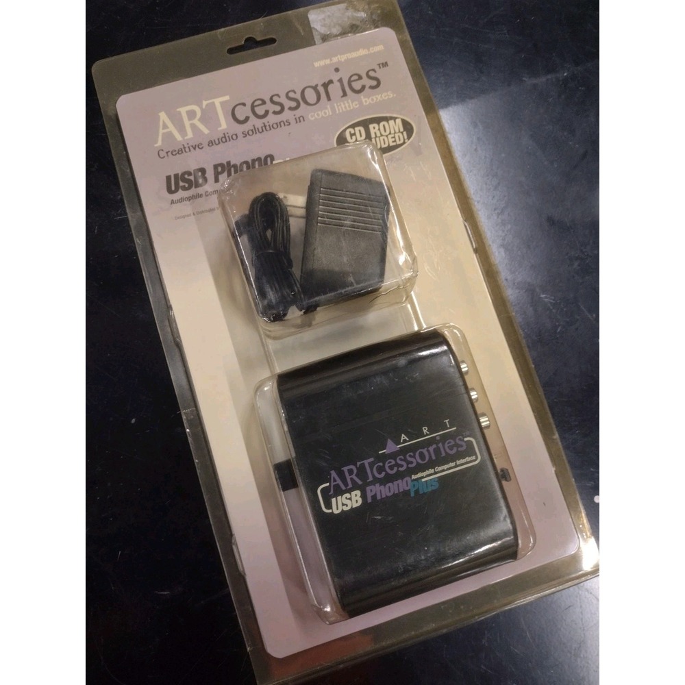 ART USB Phono Plus Phono Preamp & Audio Interface